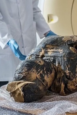 کشف إعاده بناء مذهله لوجه أول مومیاء حامل فی العالم [صور]