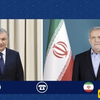 إیران وأوزبکستان تتجهان إلى تعزیز العلاقات الثنائیه من خلال الالتزام المشترک
