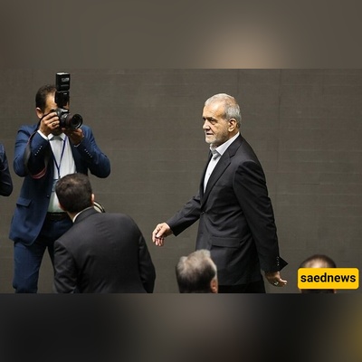 رئیس جمهوریه إیران، بیزشکیان، فی رده على رئیس جمهوریه فرنسا: کنت أنوی التعاون منذ البدایه، ولکن...