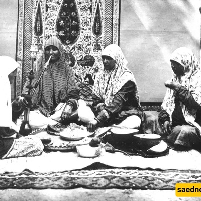 أکثر تقالید حفلات الشای إثارهً للاهتمام لدى نساء القاجار