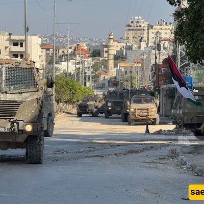 اعتداءات واقتحامات للاحتلال والمستوطنین فی الضفه الغربیه