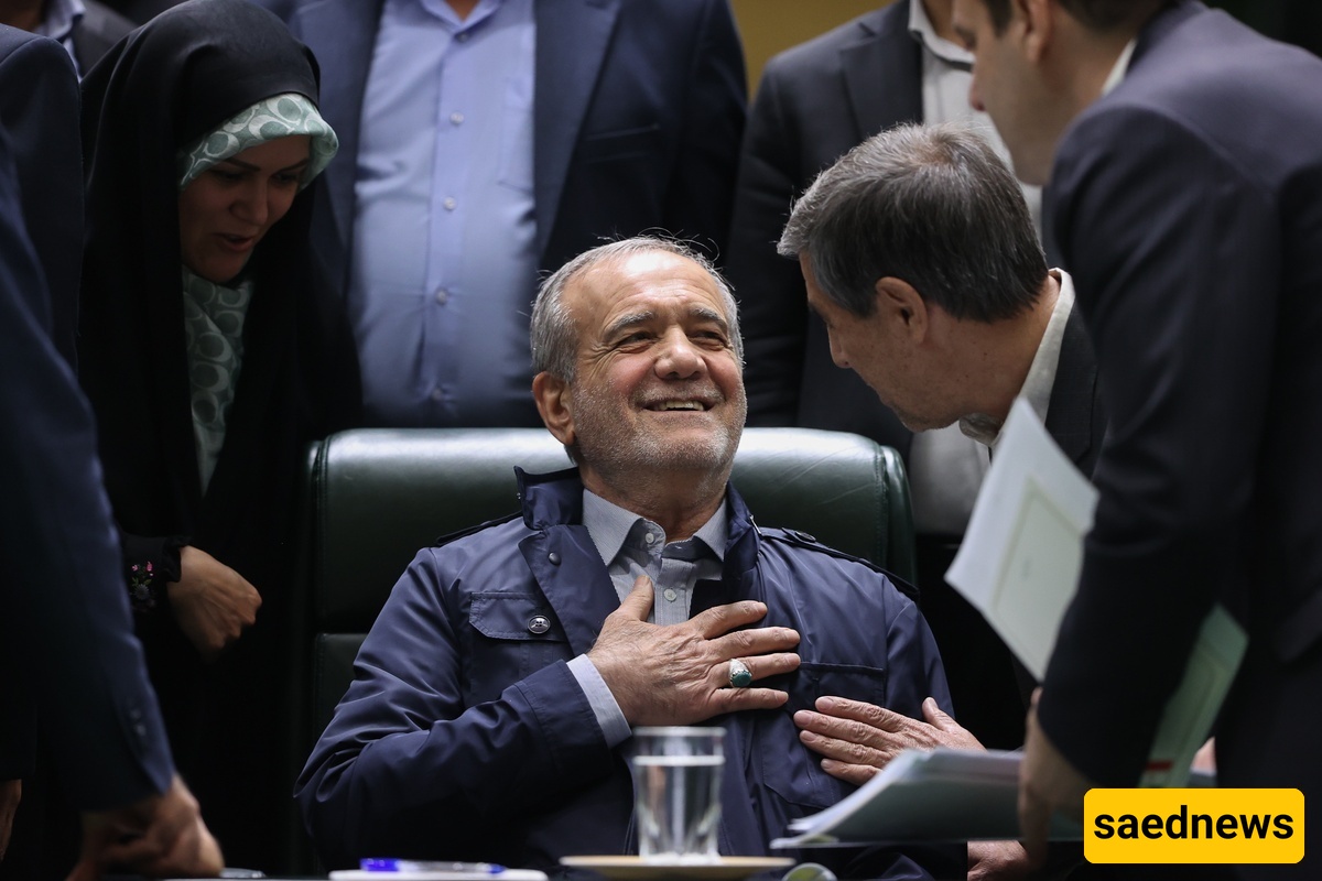 صور نادره لمَسعود بیزشکیان لم ترها من قبل! / لقد کان بطلًا حقیقیًا، سیاده الرئیس…