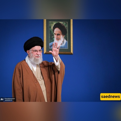بالزی العسکری للحرس الثوری... المرشد الأعلى یشارک فی مراسم العزاء الحسینی على الجبهه + صوره