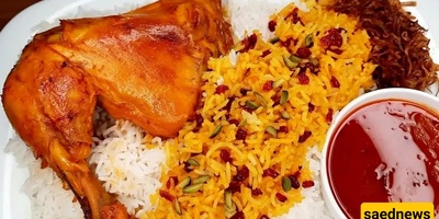 الأطباق التقلیدیه / کیفیه تحضیر زرشـک بولو بالدجاج بأسلوب المطاعم الأنیق + نصائح أساسیه