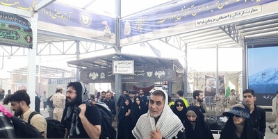 عبور اکثر من ملیون و911 الف زائر من منفذ مهران للمشارکه فی مراسم زیاره الاربعین