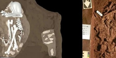 صور مذهله لأقدم "قبر" فی العالم، قد یعود إلى نوع بشری سابق