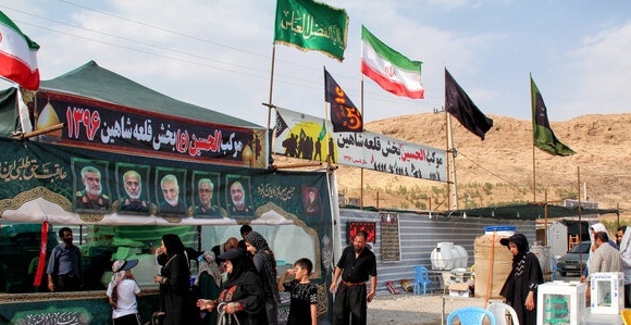 عدد زوار الأربعین على معبر خسروی یتجاوز نصف ملیون شخص