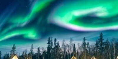 مشاهده الشفق القطبی من الفضاء: عرض ضوئی مذهل من محطه الفضاء الدولیه