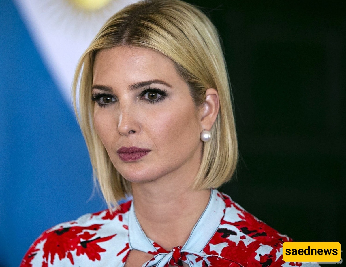 صوره طفوله نادره لإیفانکا ترامب ترتدی معطف فرو فاخر وشعرها الذهبی الممیز