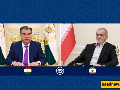بیزشکیان یدعو إلى تعزیز العلاقات بین طهران ودوشنبه
