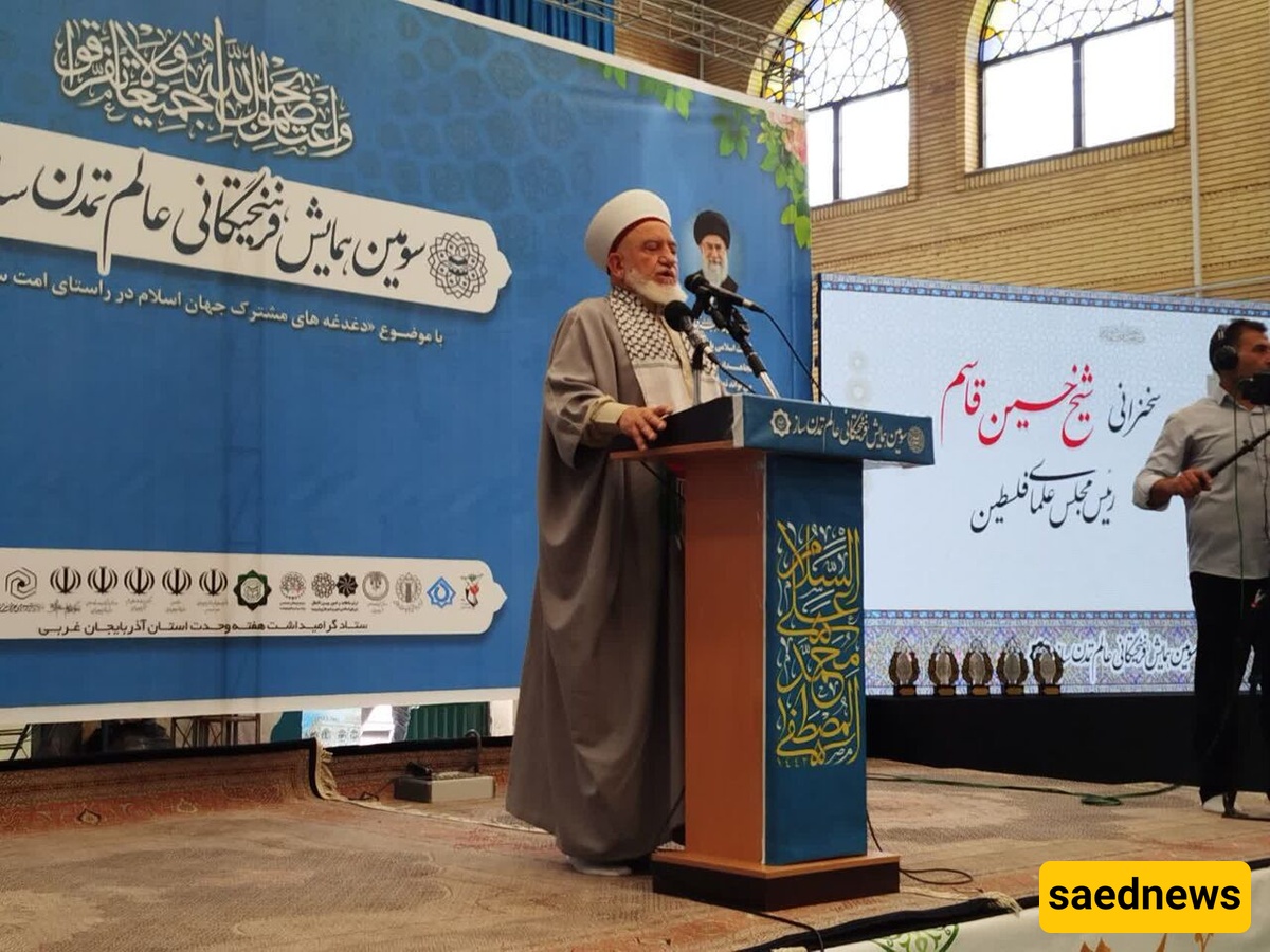 الشیخ حسین قاسم: بعض الدول الإسلامیه لا تبالی بالمجازر وجرائم الإباده الجماعیه فی غزه