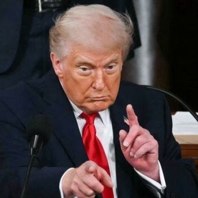 صوره/ تحذیر ترامب الجدید: «على الإیرانیین أن یعودوا إلى رشدهم بسرعه!»