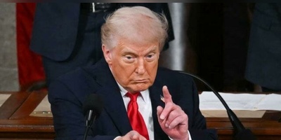 صوره/ تحذیر ترامب الجدید: «على الإیرانیین أن یعودوا إلى رشدهم بسرعه!»