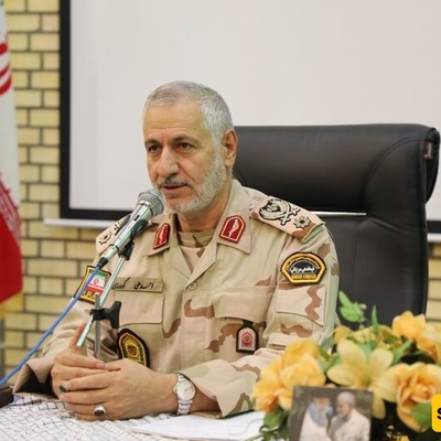 قائد حرس الحدود الإیرانی: تفکیک وتدمیر 3 مجموعات ارهابیه کانت بحوزتها اسلحه وذخائر حربیه