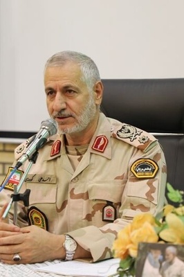 قائد حرس الحدود الإیرانی: تفکیک وتدمیر 3 مجموعات ارهابیه کانت بحوزتها اسلحه وذخائر حربیه