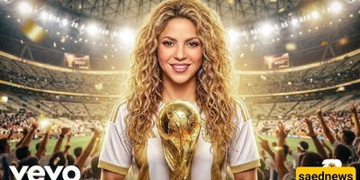 تم اختیار Shakira کمغنیه لکأس العالم 2026