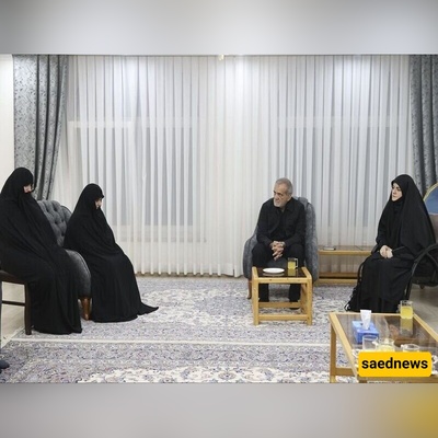توصیه مؤثره من ابنه الشهید رئیسی لابنه مسعود پزشکیان فی منزلهم: «ادعی لوالدک بأن یکون مصیره حسناً»