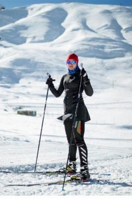 تأکید مشارکه أربعه متزلجین إیرانیین فی دوره الألعاب الأولمبیه الشتویه 2026