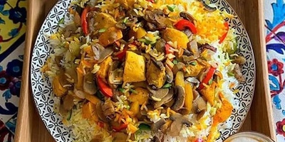 وصفه سهله وسریعه لأرز الدجاج بالفطر لعشاء مغذٍ وصحی