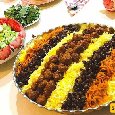 کیفیه إعداد ساتری بولو: أرز مخلوط عطری على طریقه خراسان، غداء عائلی مثالی لیوم الجمعه