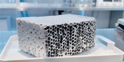 تعرف على التکنولوجیا المتقدمه التی تغیر قواعد الحرب: إسفنجه تطفو على الماء لکنها تحطم الرصاص