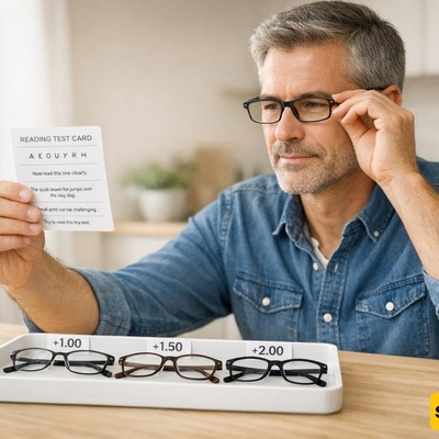 نظاره القراءه أم العدسات التدریجیه؟ إلیک الخیار الذی یناسب حالتک