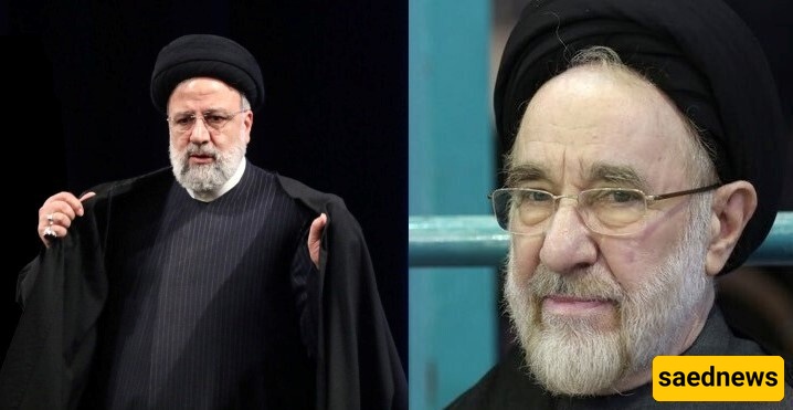 صوره نادره: مدیر مکتب خاتمی یلتقط بهاتف نوکیا قدیم لحظه ابتسامه نادره للرئیس الراحل إبراهیم رئیسی + صوره