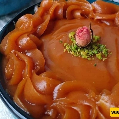 کیفیه صنع حلاوه بثلاثه أنواع من الدقیق مع شراب العنب: حلوى تقلیدیه غنیه بالنکهات