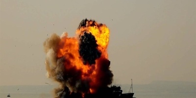 استهداف ناقله فی مضیق هرمز