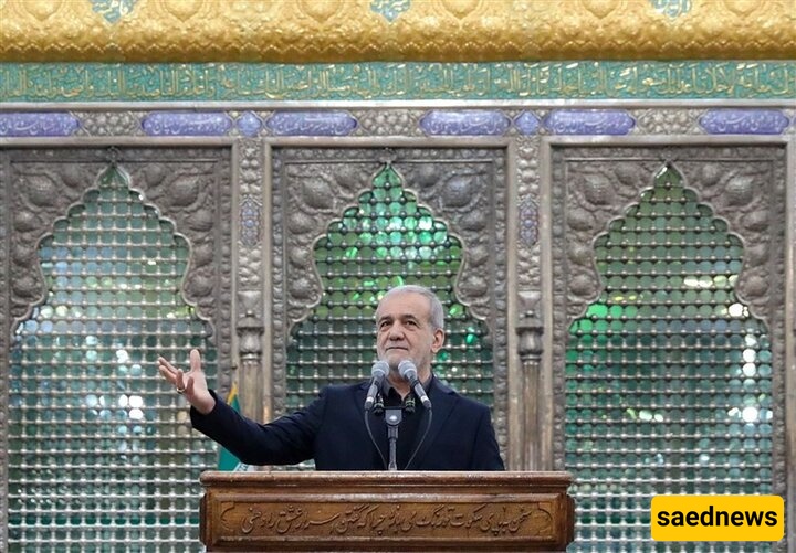 الرئیس الإیرانی: الوحده الوطنیه والإسلامیه هی الدرع الواقی من الأعداء