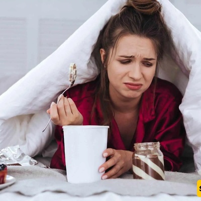تفاقم أعراض الاکتئاب مع النظام الغذائی غیر المنتظم