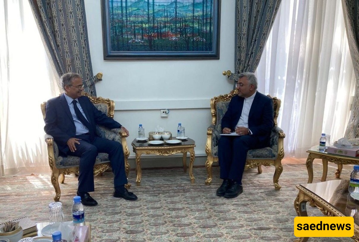 أمین عام منظمه "إیکو" یتباحث مع نائب الخارجیه الایرانیه للشؤون الاقتصادیه