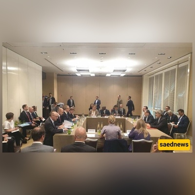 وزیر الخارجیه الإیرانی یجری محادثات مع أوروبا فی جنیف