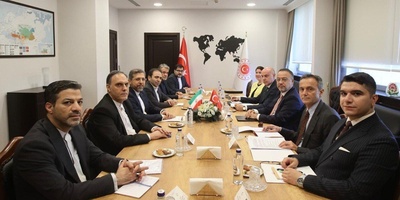 محادثات بین نائبی وزیری الخارجیه الإیرانی والترکی
