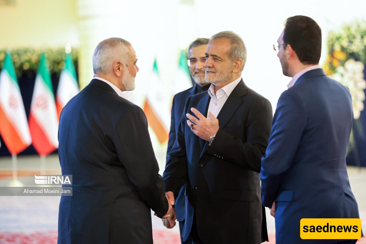 بزشکیان و هنیه