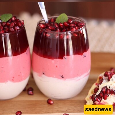 موس الرمان: الحلوى المثالیه للیله یلدا