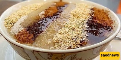 طریقه تحضیر هلیم القمح المطاطی بنکهه سماویه لا تقاوم ستجعلک تلعق أصابعک + فیدیو