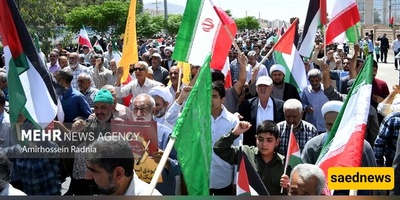 مسیرات "جمعه النصر" و"جمعه الغضب" فی جمیع انحاء ایران