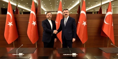 نائب وزیر الخارجیه الایرانیه یلتقی أمین مجلس الأمن القومی الترکی