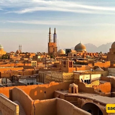 الصور | نظره على المعالم السیاحیه فی مدینه یزد التاریخیه العریقه
