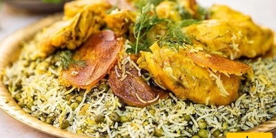 أطباق الأرز المختلطه: طریقه تحضیر أرز الشبت بالدجاج اللذیذ والمغذی (مع صوره)
