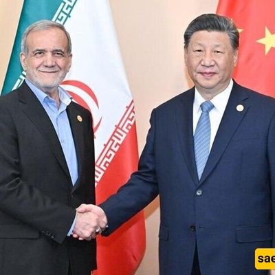 الرئیس الایرانی یلتقی الرئیس الصینی فی بکین