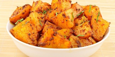 وصفه البطاطا الحاره العربیه (بطاطا حره)