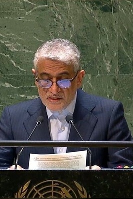 إیران تؤکد على حقها فی الدفاع المشروع ضد العدوان الصهیونی