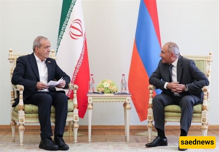 بزشکیان یؤکد على ضروره مراعاه تحفظات إیران فی مذکره التفاهم بین الولایات المتحده وأذربیجان وارمینیا