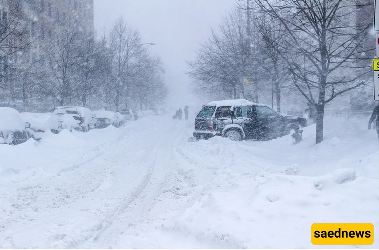 عاصفه إیران الثلجیه 1972
