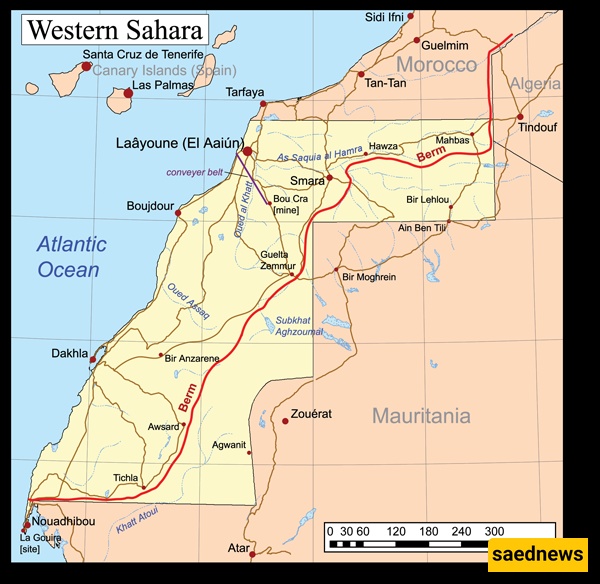 الجدار المغربی