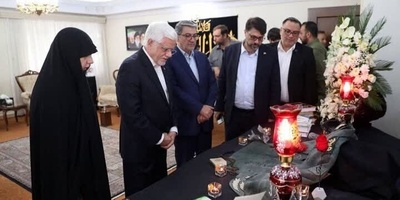 عارف یلتقی بعائلات القاده والعلماء الذین استشهدوا فی عدوان الـ12 یومًا