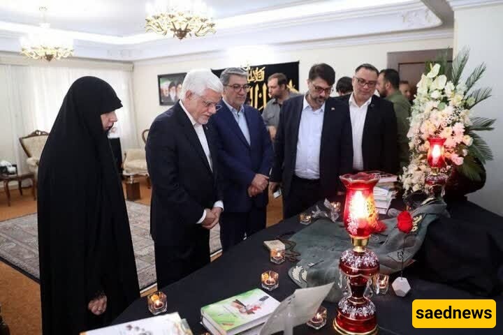 عارف یلتقی بعائلات القاده والعلماء الذین استشهدوا فی عدوان الـ12 یومًا