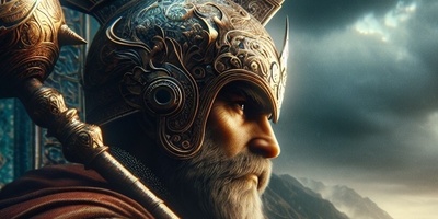 فأس عمره 4500 عام فی إیران مزخرف بأسالیب الأسد والثور والخنزیر والأفعى